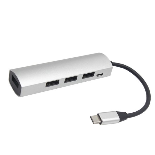 JW-331 USB-C Splitter Type-C 3.1 HUB Dock Adapter with 4-Port Type-C HUB USB 3.0 Discount