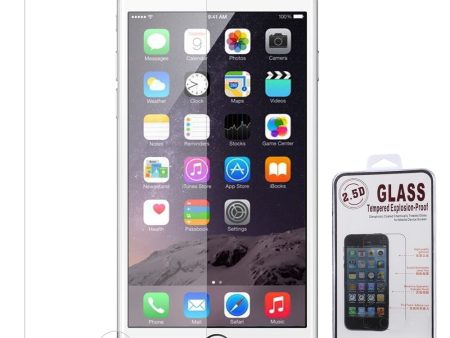 Tempered Glass Screen Protective Film for iPhone 6s Plus   6 Plus 0.16mm Arc Edge Sale