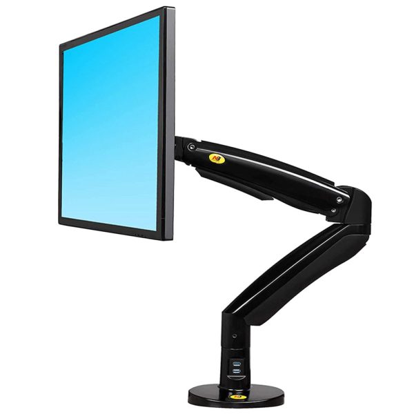 NORTH BAYOU F100A 22-35 inch Computer Monitor Desktop Rotatable Holder Adjustable Support Arm Bracket For Discount