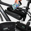 WEST BIKING Reflective Bicycle Seat Tube Bag Waterproof MTB Road Cycling Storage Bag For Cheap