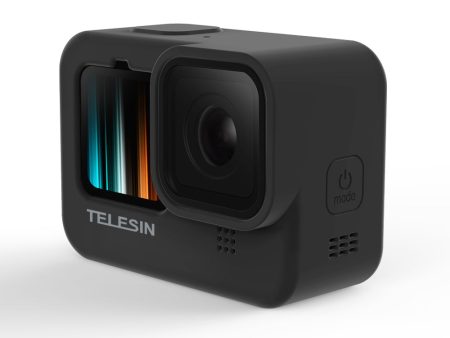 TELESIN Silicone Case Protective Cover with Silicone Lid for GoPro HERO9 Black Supply