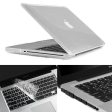 Transparent ENKAY HAT PRINCE Crystal PC Cover  for MacBook Pro 15.4  A1286 + Keyboard Guard Film + Anti-dust Plugs Supply