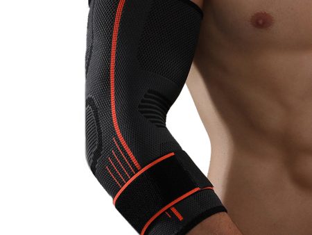 JINGBA SUPPORT 0137B 1Pc Outdoor Sports Elbow Sleeve Protector Weightlifting Fitness Basketball Elastic Elbow Guard Online Hot Sale