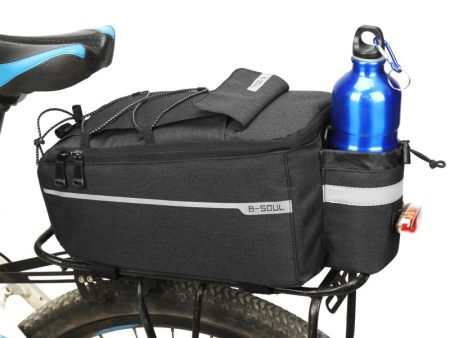 B-SOUL 10L Bicycle MTB Bike Waterproof Insulation Bag Rear Rack Tail Pannier Pack Cycling Bottle Holder Storage Bag For Discount