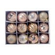 12PCS Lot Christmas Tree Decor Ball Bauble Xmas Party Hanging Ball Decorations For Sale