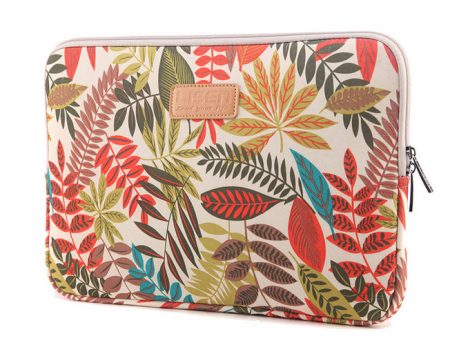 Colorful Leaves Laptop Sleeve Bag for MacBook Pro 13-inch (2016) HP DELL IBM, Size: 34.5 x 24 x 1.5 cm Online now