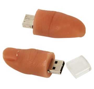 Funny Silicone Finger Style USB Flash Disk,2 4 8 16GB Available;16GB Online