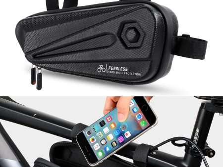 WEST BIKING Reflective Bicycle Seat Tube Bag Waterproof MTB Road Cycling Storage Bag For Cheap