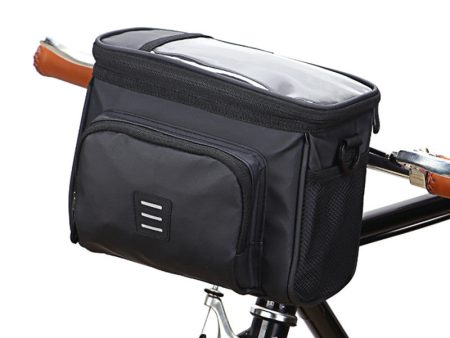 5L PVC Bike Waterproof Storage Bag Touch Screen Phone Pocket Insulation Bicycle Handlebar Front Bag Fashion