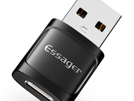 ESSAGER Type-C Female to USB Male 5Gbps USB3.0 Data Transfer Charging Connector OTG Adapter Sale