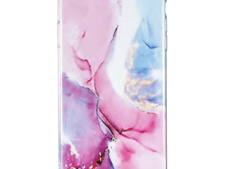 For iPhone SE (2022) (2020) 8 7 4.7 inch Stylish Marble Pattern IMD Phone Case Anti-drop Soft TPU Cover For Discount