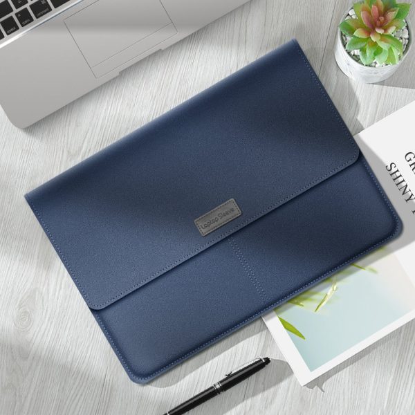 Leather Laptop Tablet Protective Bag Laptop Sleeve for 13 -14  Laptop For Cheap