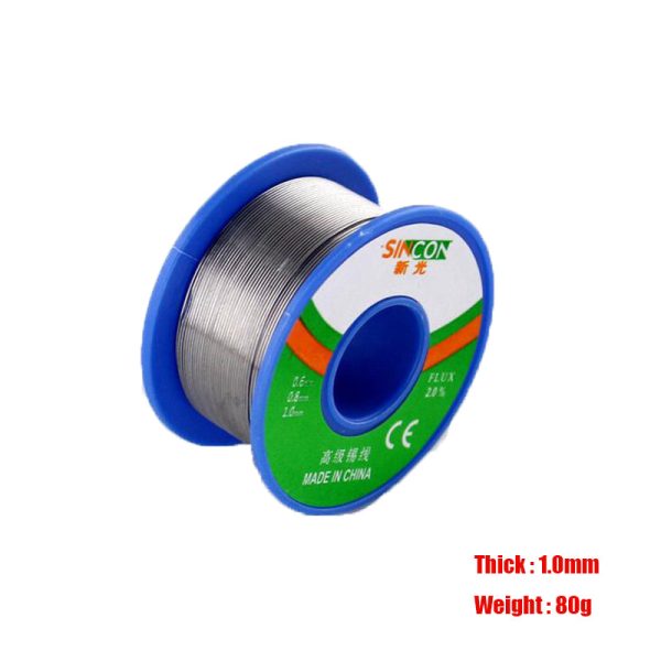 SINCON 1.0mm Flux Soldering Tin Lead Solder Wire Rosin Core Discount