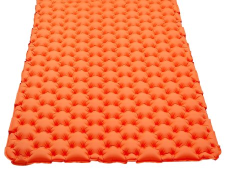 2 Person Outdoor Camping Mat Portable Foot Stepping Inflation Air Mattress Waterproof Backpacking Sleeping Pad (No Pillow) Hot on Sale