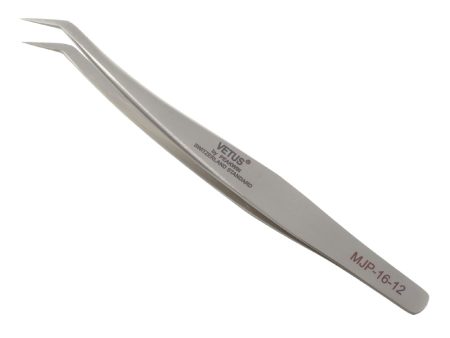 VETUS MJP-16-12 VETUS High Strength Stainless Steel Professional Curved Tip Tweezers Repair Tool Sale