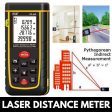 80M Laser Distance Meter Handheld Digital Range Finder Distance Meter Measure Test Tool Fashion