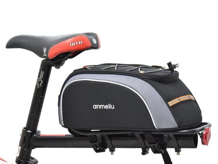 ANMEILU 7007 Waterproof Hard Shell Large Capacity Bike Pannier Bicycle Rear Bag Online now