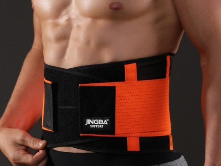 JINGBA SUPPORT 2308B Adjustable Waist Brace Support Sports Breathable Back Lumbar Brace Belt for Sciatica, Herniated Disc, Scoliosis Back Pain Relief Online Hot Sale