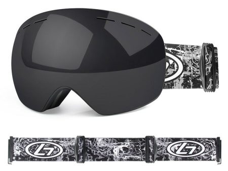 OBAOLAY H019 Double Layer Anti-fog Ski Goggles Windproof Sandproof Ski Glasses with Storage Box Discount