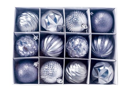 12PCS Lot Christmas Tree Decor Ball Bauble Xmas Party Hanging Ball Decorations For Sale