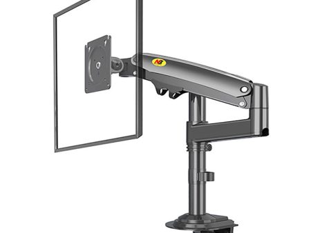 NORTH BAYOU H100 Desk Clip-on Monitor Support Arm Adjustable 22-35 inch Computer Monitor Holder Bracket For Sale