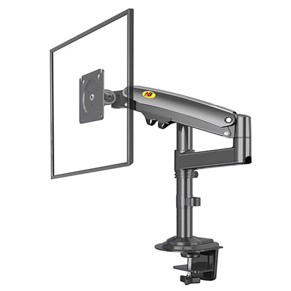 NORTH BAYOU H100 Desk Clip-on Monitor Support Arm Adjustable 22-35 inch Computer Monitor Holder Bracket For Sale