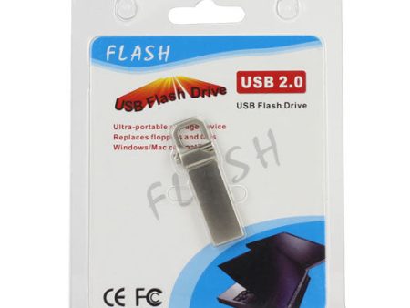 USB Flash Drive Lock Memory Disk Metal, 4 8 16 32GB Available;16GB;Silver Color For Cheap