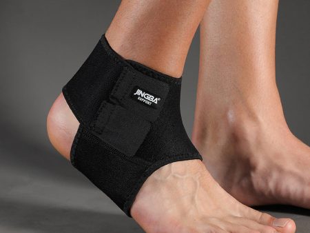 JINGBA SUPPORT 3008 1Pc Neoprene Adjustable Ankle Protector Guard Football Basketball Ankle Protector Hot on Sale