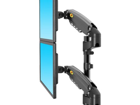 NORTH BAYOU H180 22-32 inch Dual Screen Computer Monitor Adjustable Holder Desktop Support Arm Bracket Cheap