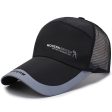 Summer Baseball Cap Outdoor Sun Protection Mesh Adjustable Hat For Discount