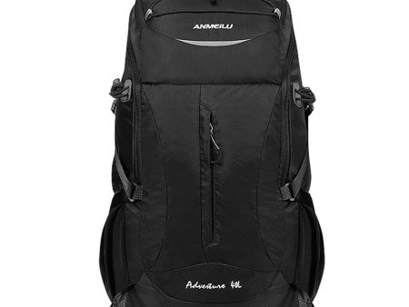 ANMEILU 1040 Waterproof 40L Outdoor Camping Hiking Backpack Breathable Rucksack with Survival Whistle Online now