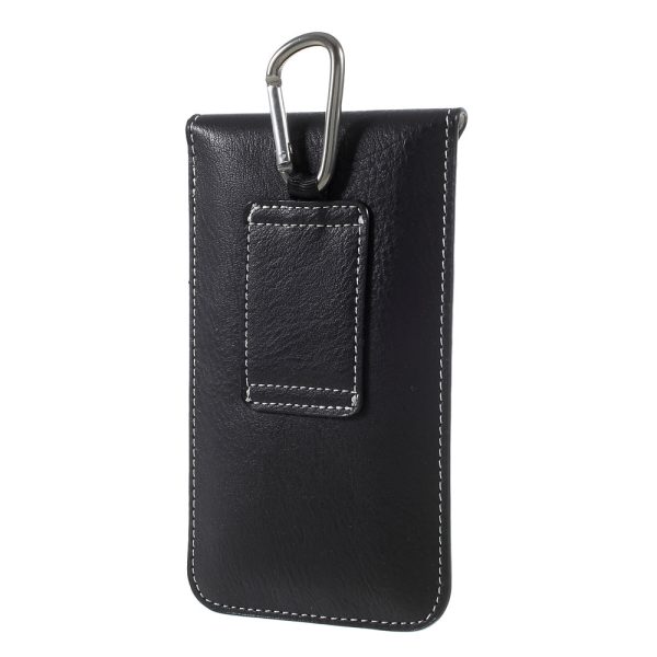 Card Holder Leather Pouch Case with Belt Loop for iPhone 6 6s 7 8 SE (2020) SE (2022) 4.7 inch, Size: 140 x 78mm Discount