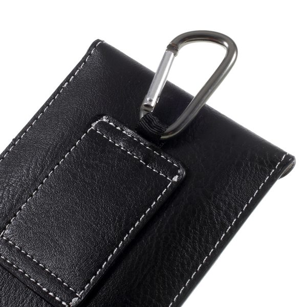 Card Holder Leather Pouch Case with Belt Loop for iPhone 6 6s 7 8 SE (2020) SE (2022) 4.7 inch, Size: 140 x 78mm Discount