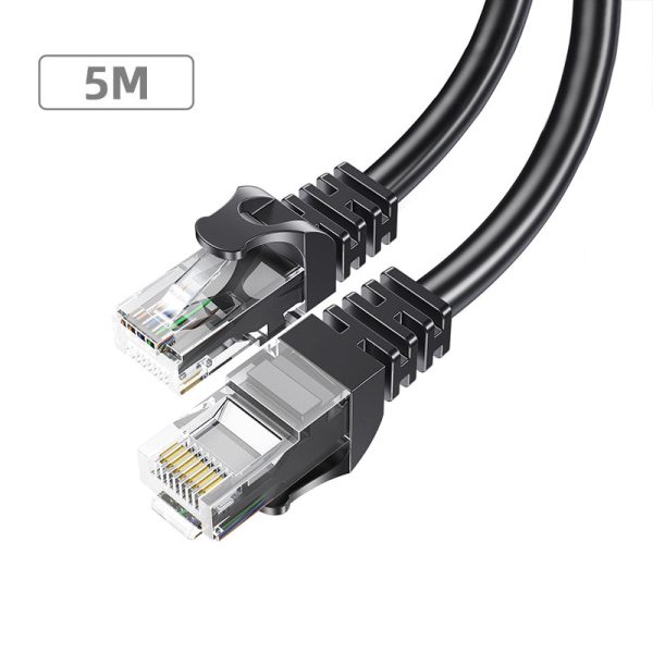 ESSAGER Ethernet Cable Cat 6 Lan Wire CAT6 RJ 45 Network Cable 5m Patch Cord for Laptop Router Online Sale