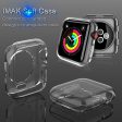 IMAK UX-3 Series for Apple Watch Series 3 2 1 38mm Soft Shell Case [Hollow Front Version] Online now