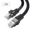 ESSAGER Ethernet Cable Cat 6 Lan Wire CAT6 RJ 45 Network Cable 5m Patch Cord for Laptop Router Online Sale