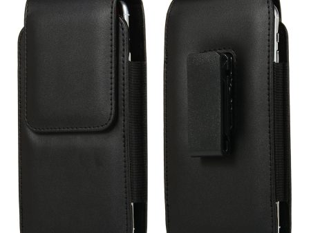 Universal Clip Waist Bag Card Holder Pouch Leather Phone Case for 5.2 inch Smartphones Discount