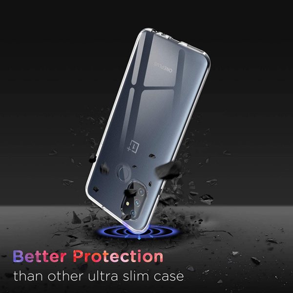 Anti-fingerprint Crystal Clear Case for OnePlus Nord N100, Soft Skin TPU Protective Phone Cover Supply