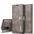 DG.MING Wallet Split Leather Cover Detachable 2-in-1 PC Back Case for OnePlus 8T For Discount