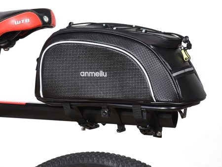 ANMEILU 7010 Electric Scooter Bike Pannier PU Leather Motorcycle Rear Bag For Cheap