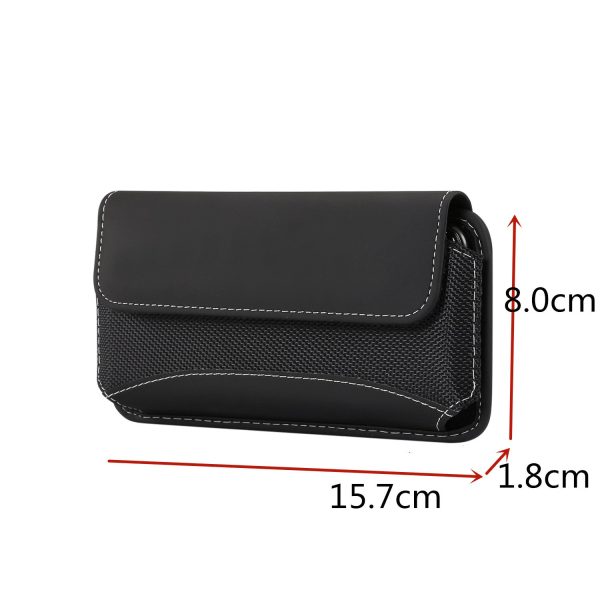 5.5 inch Universal Case Oxford Cloth Phone Bag with Belt Clip for Men (Horizontal Style), Size: 15.7 x 8.0 x 1.8cm Supply