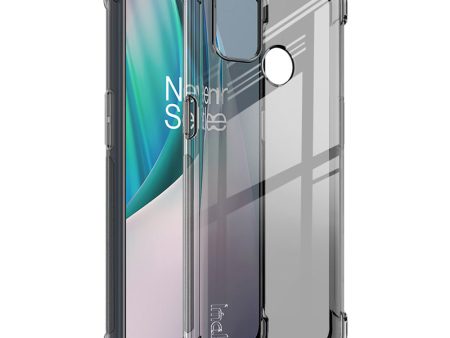 IMAK Silky Anti-drop Ultra Thin TPU Shell Case + Screen Protector Film for OnePlus Nord N100 Supply