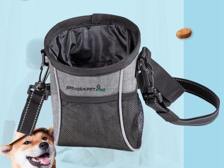 LDLC QS-058 Convenient Training Dog Treat Pouch Pet Waist Bag Drawstring Carries Pet Toys Food Poop Bag Pouch Discount