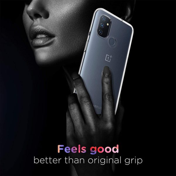 Anti-fingerprint Crystal Clear Case for OnePlus Nord N100, Soft Skin TPU Protective Phone Cover Supply