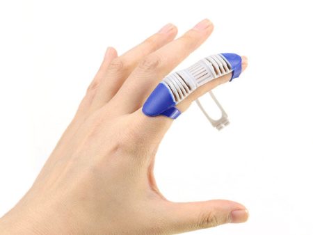 1Pc Basketball Finger Splint Guard Protector Fulcrum Support Adjustable Finger Sleeve Supply