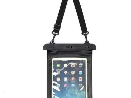 Universal Waterproof Tablet Pouch Underwater Screen Touch Dry Bag up to 10 inch For Sale