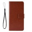 Crazy Horse Wallet Stand Leather Shell with Strap for OnePlus Nord N100 Cell Phone Accessory Online Hot Sale