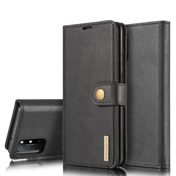 DG.MING Wallet Split Leather Cover Detachable 2-in-1 PC Back Case for OnePlus 8T For Discount