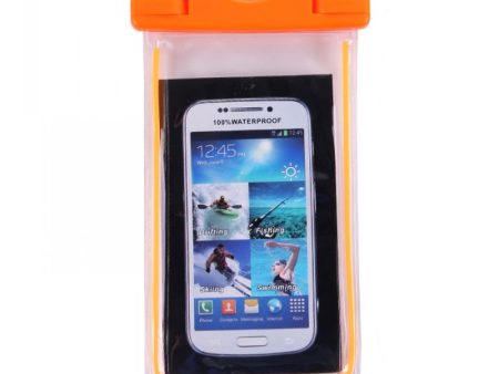 Fluorescent Waterproof ABS + PVC Bag Case for iPhone Samsung etc, Inner Size: 10.7 x 17.3cm For Sale