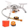 103 3500W Gas Stove Portable Collapsible Outdoor Boxed Butane Gas Camping Picnic Stove Burner For Cheap